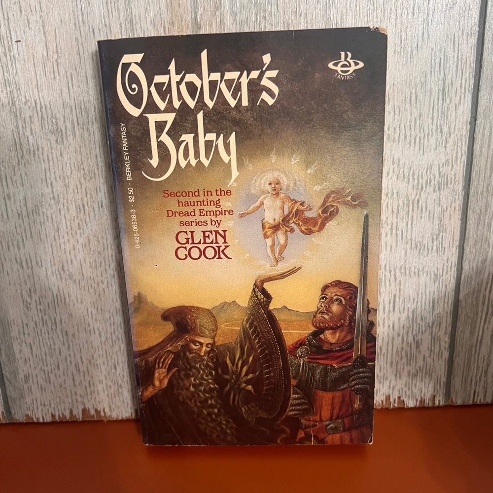 October's Baby Glen Cook Dread Empire Series Book 2 Berkley Paperback 1984‎
